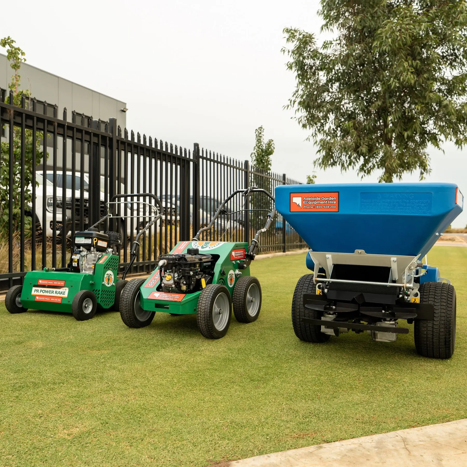 AGEH lawn renovation equipment